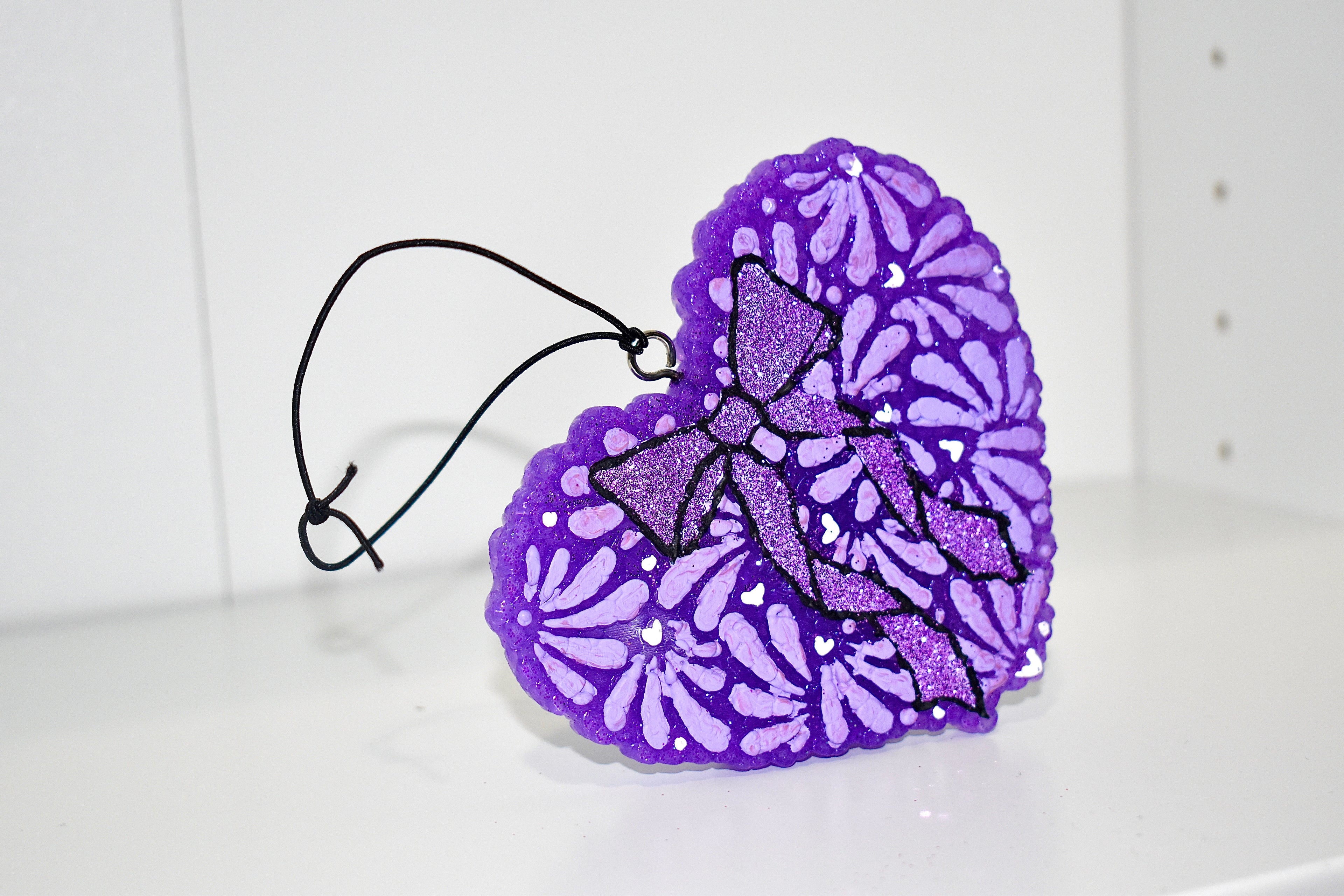 Talavera Corazón Car Freshie
