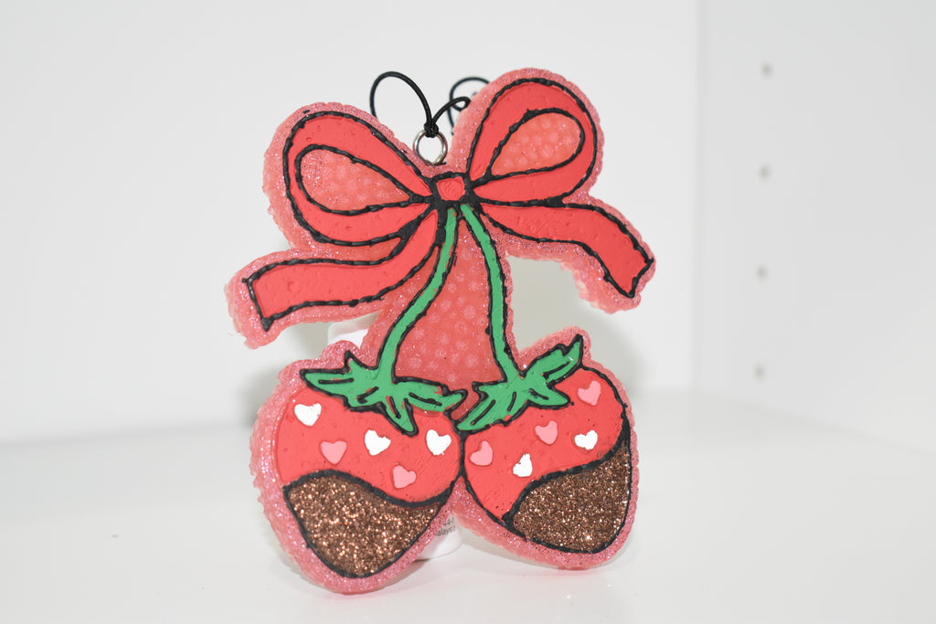 Strawberry Sweetheart Duo Freshie